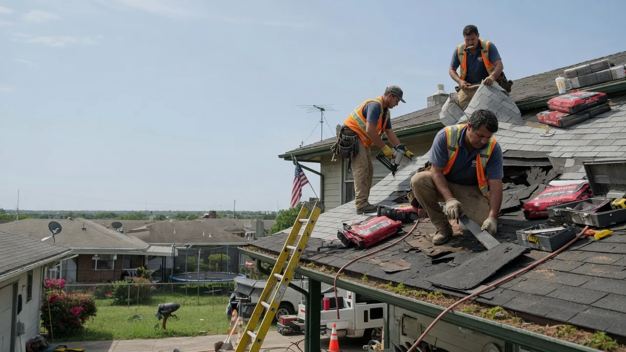Roof Repair in Gracemont, OK near me